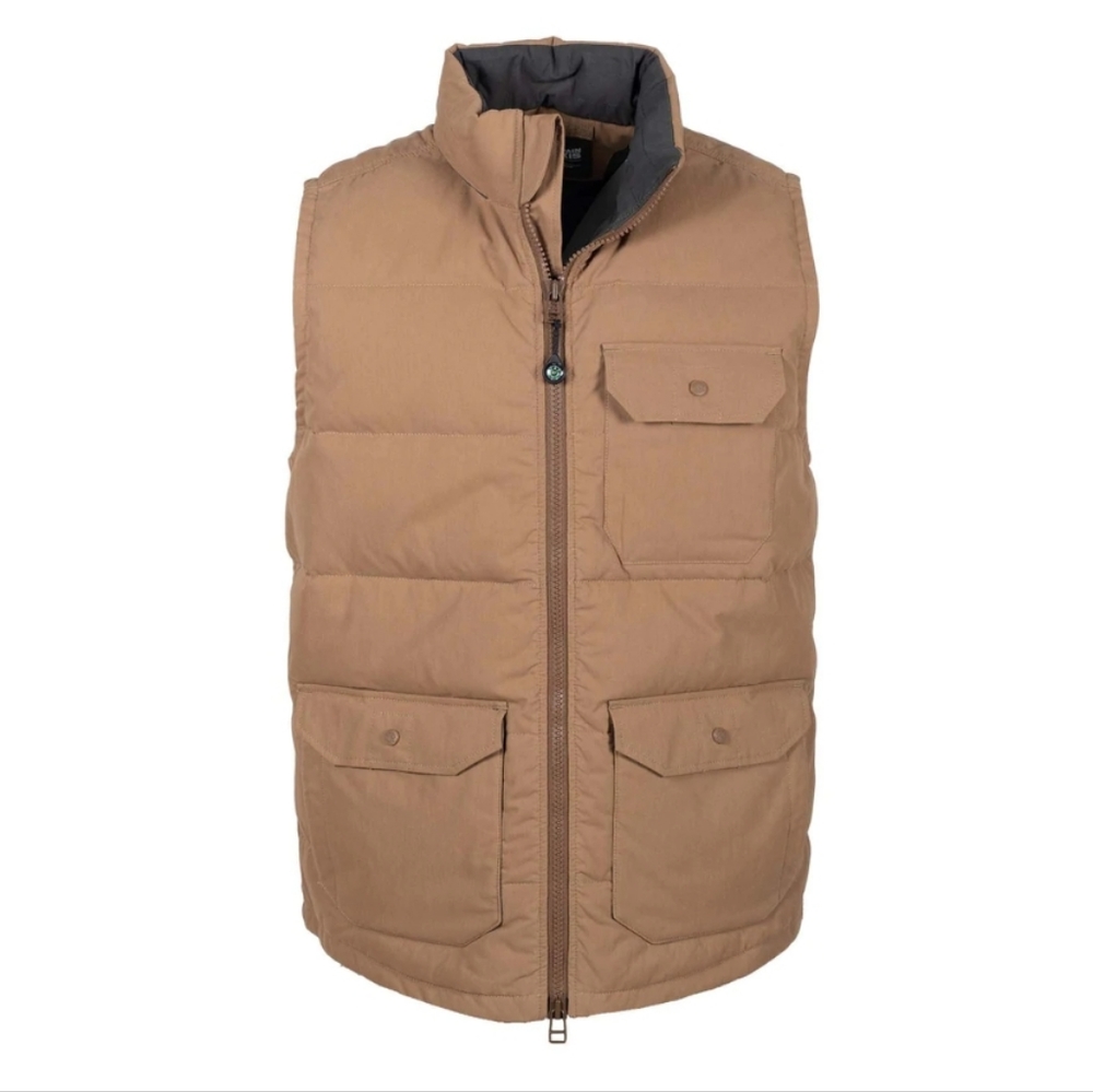 Mountain Khakis Tan Puffer Vest NWT
